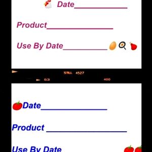 Canning jar Labels easy peel & stick